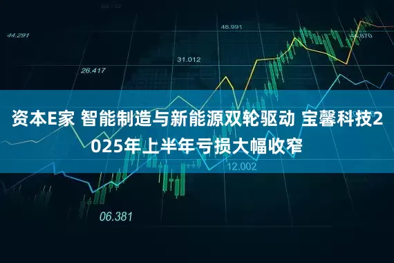 资本E家 智能制造与新能源双轮驱动 宝馨科技2025年上半年亏损大幅收窄